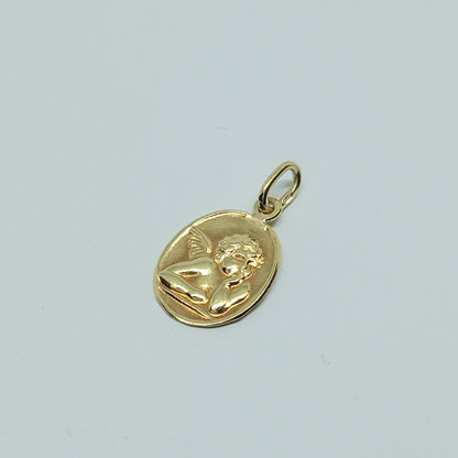 Zlatý přívěšek 14k 585/1000 Andělíček - zlato žluté - jako nové
