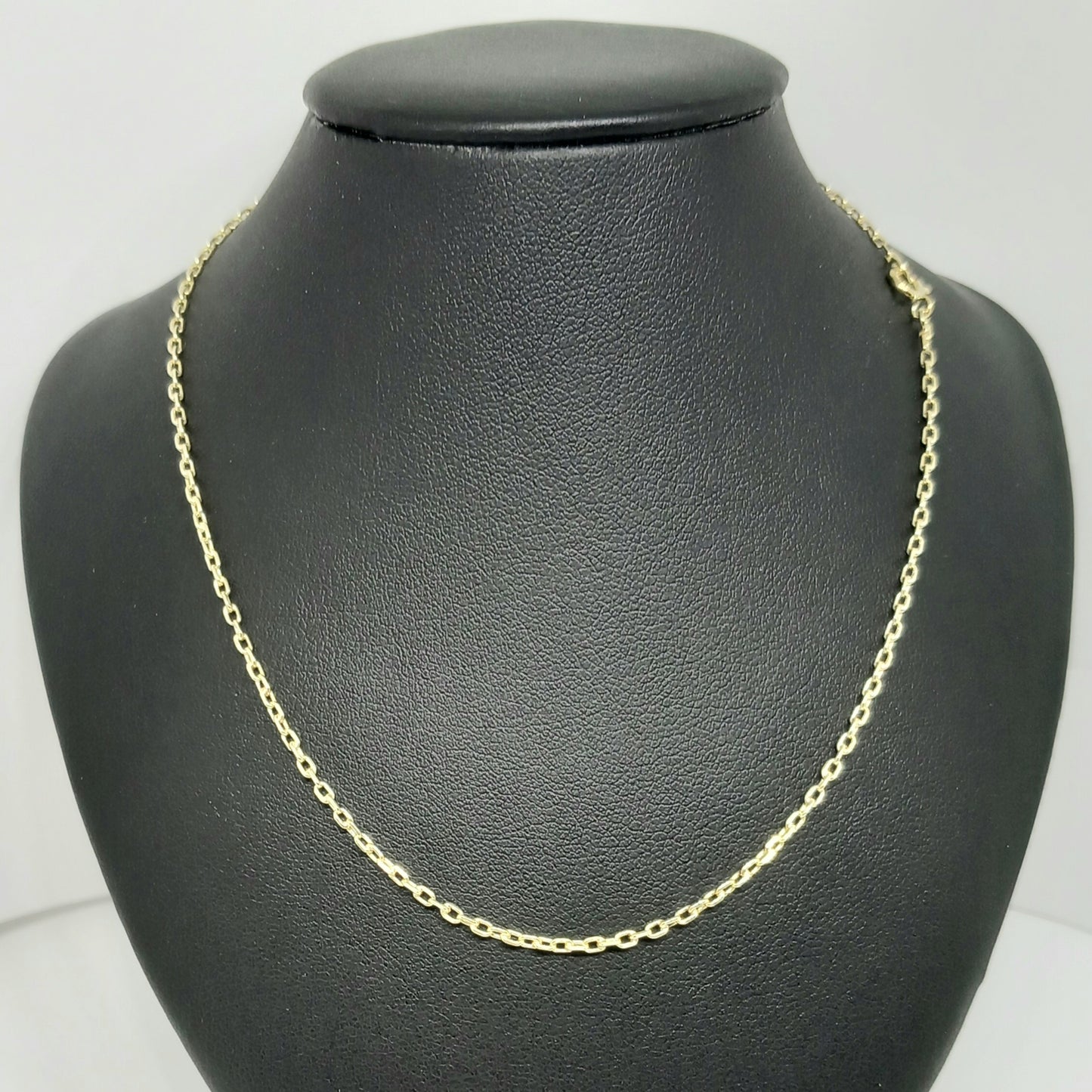 Zlatý řetěz 14k 585/1000 - zlato žluté - jako nové - 55,5cm