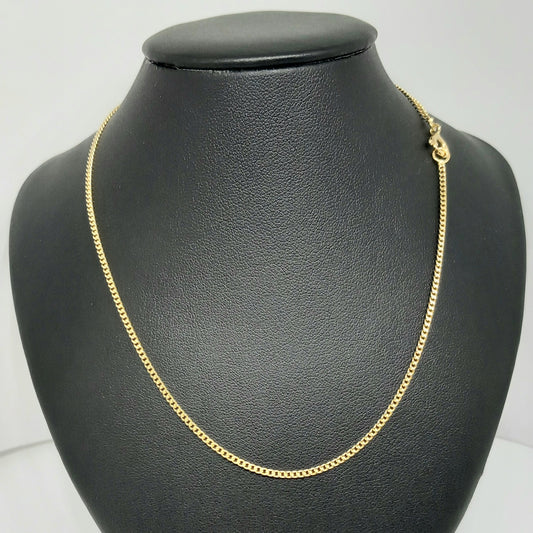 Zlatý řetěz 14k 585/1000 - zlato žluté - jako nové - 50,5cm