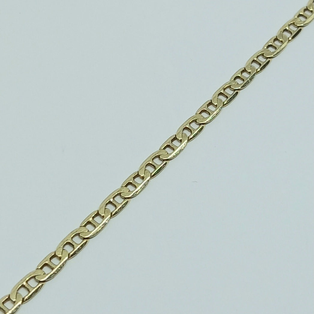 Zlatý náramek 14k 585/1000 - zlato žluté - použité - 19cm