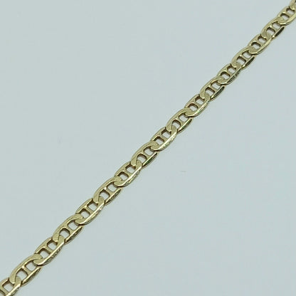 Zlatý náramek 14k 585/1000 - zlato žluté - použité - 19cm