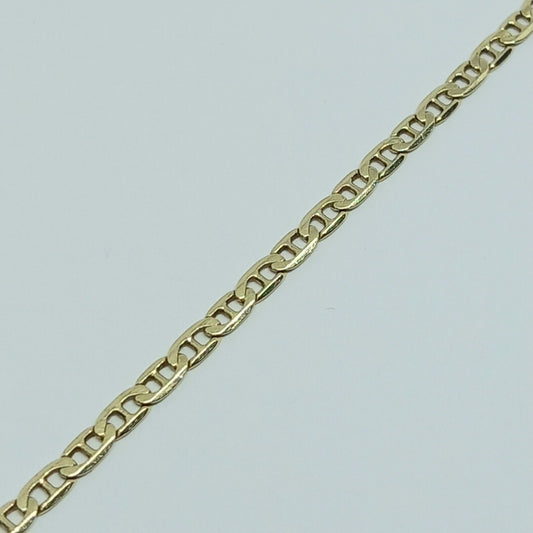 Zlatý náramek 14k 585/1000 - zlato žluté - použité - 19cm