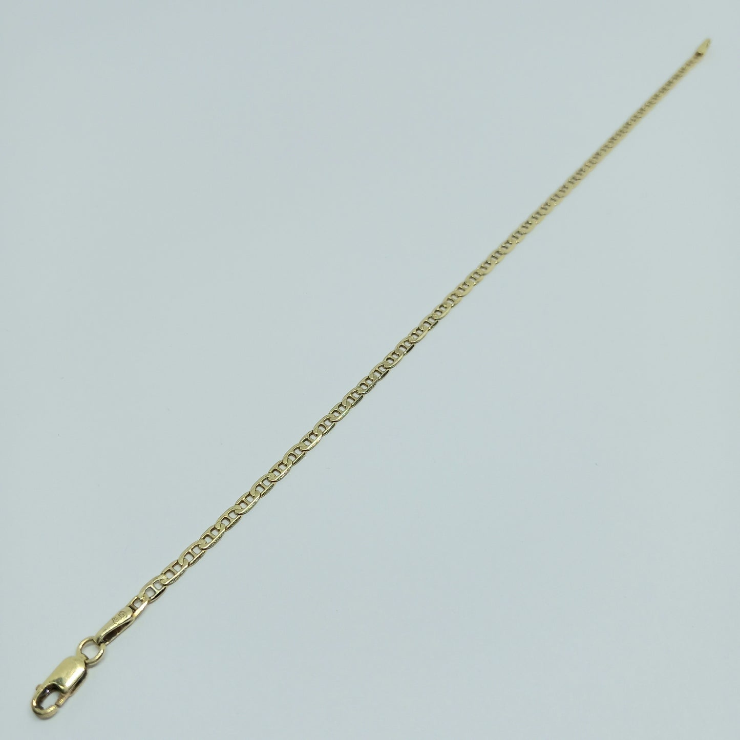 Zlatý náramek 14k 585/1000 - zlato žluté - použité - 19cm