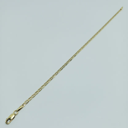 Zlatý náramek 14k 585/1000 - zlato žluté - použité - 19cm