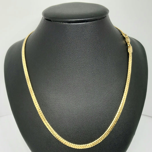 Dámský řetěz ze žlutého zlata 14k . 5,84g . 54cm . stav A1