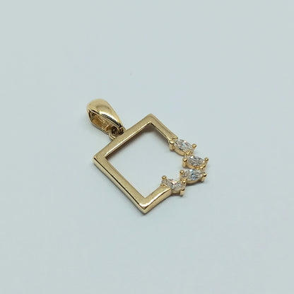 Přívěšek ze žlutého zlata 14k . 0,79g . stav A1