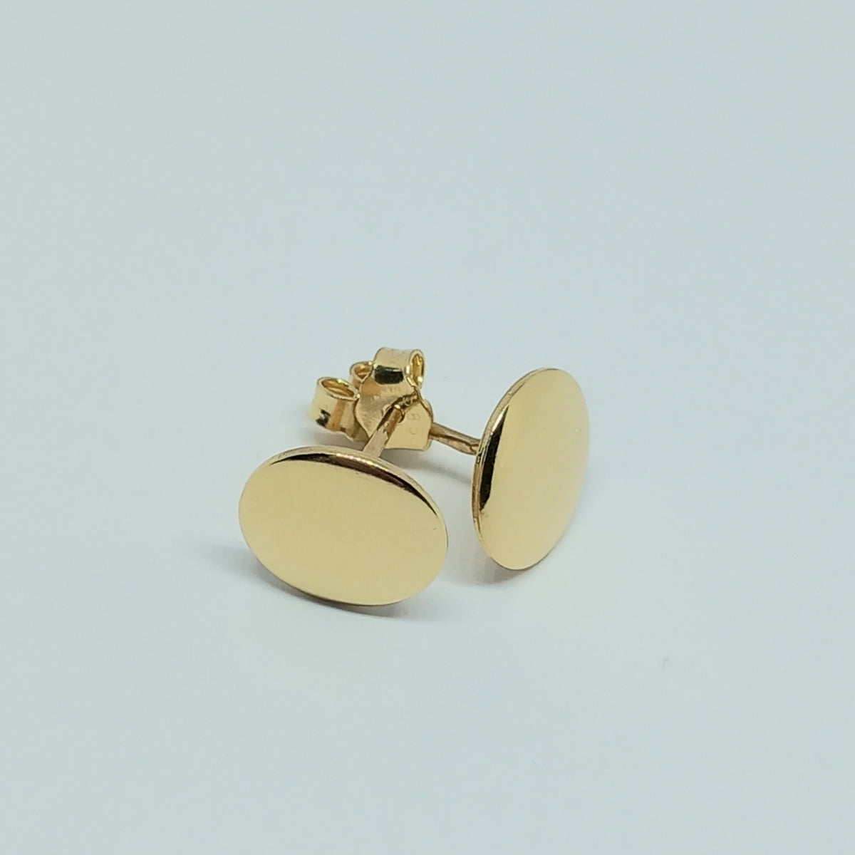 Náušnice ze žlutého zlata 14k . Pecky . 1,59g . stav A1