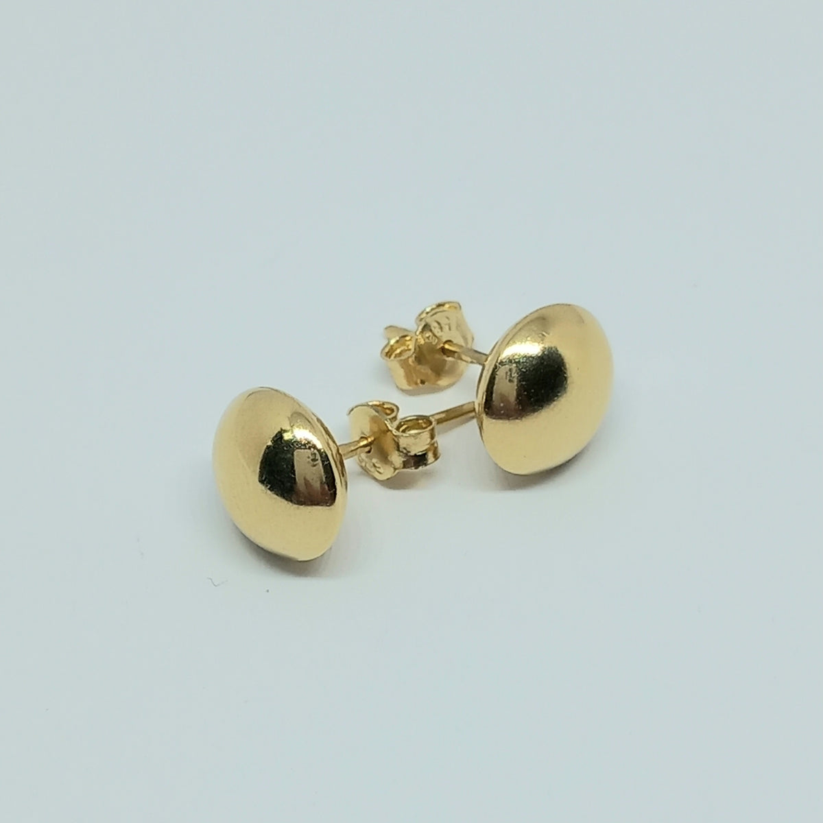 Náušnice ze žlutého zlata 14k . Pecky . 1,95g . stav A1