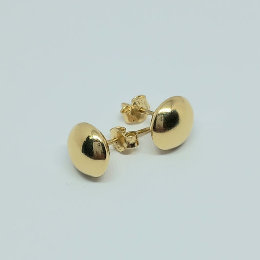 Náušnice ze žlutého zlata 14k . Pecky . 1,95g . stav A1