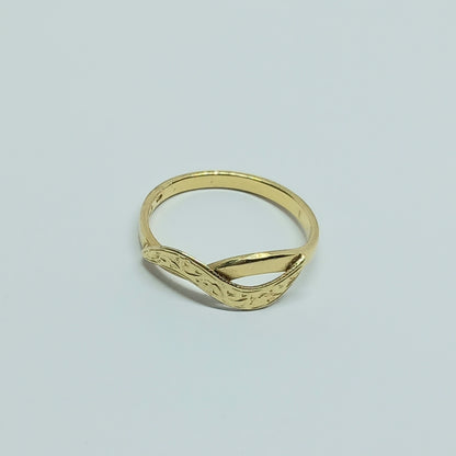 Dámský prsten ze žlutého zlata 14k . 1,73g . vel. 51 . stav B