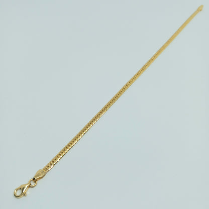 Náramek ze žlutého zlata 14k . 20cm . 2,54g . stav A1