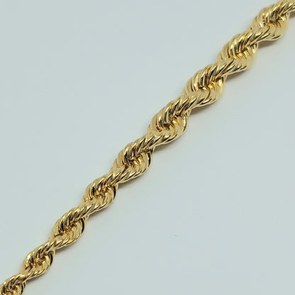 Zlatý náramek 14k 585/1000 Valis - zlato žluté - nové - 20cm