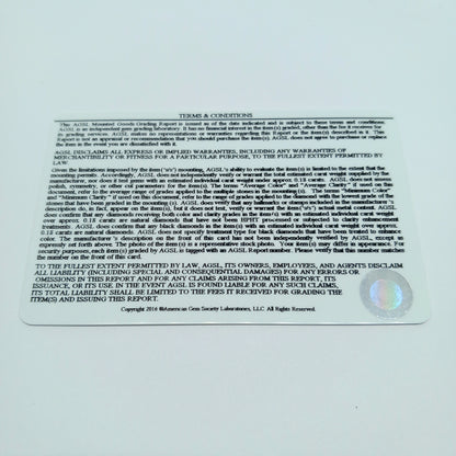 Zlaté náušnice visací s brilianty a certifikátem