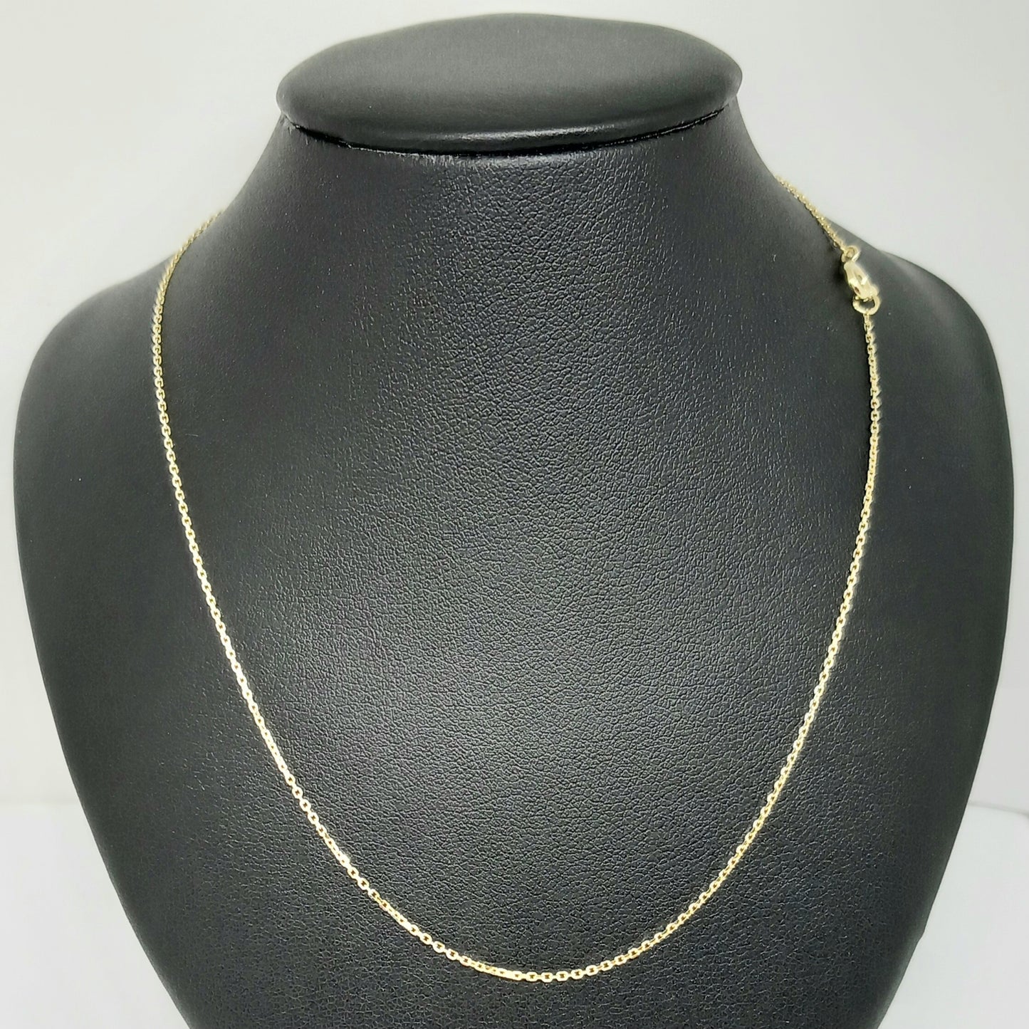 Zlatý řetěz 14k 585/1000 - zlato žluté - jako nové - 44,5cm