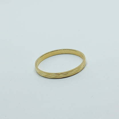Zlatý prsten 14k 585/1000 snubní - zlato žluté - použité - vel. 65