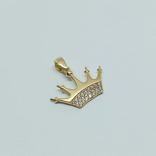 Zlatý přívěšek 14k 585/1000 Korunka - zlato žluté - použité