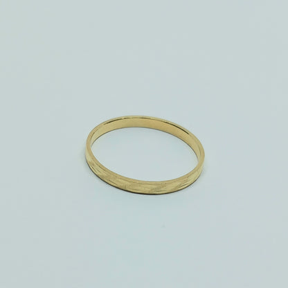 Zlatý prsten 14k 585/1000 snubní - zlato žluté - použité - vel. 65