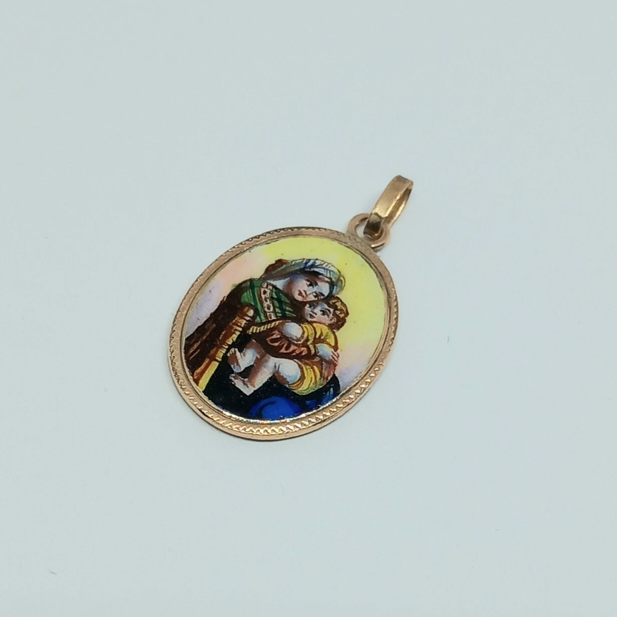 Zlatý přívěšek 14k 585/1000 Madonka - zlato žluté - použité