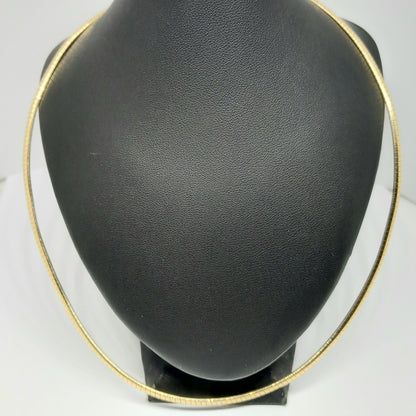 Zlatý řetěz 14k 585/1000 - zlato žluté - použité - 45cm