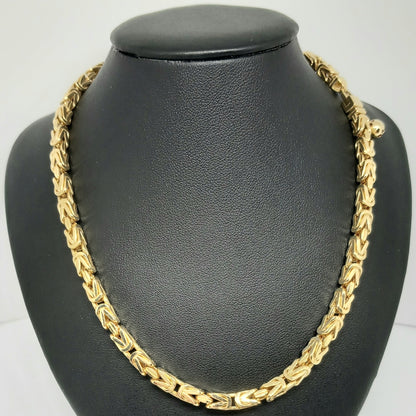 Řetěz ze žlutého zlata 14k . Královský . 60,5cm . 40,11g . stav A1
