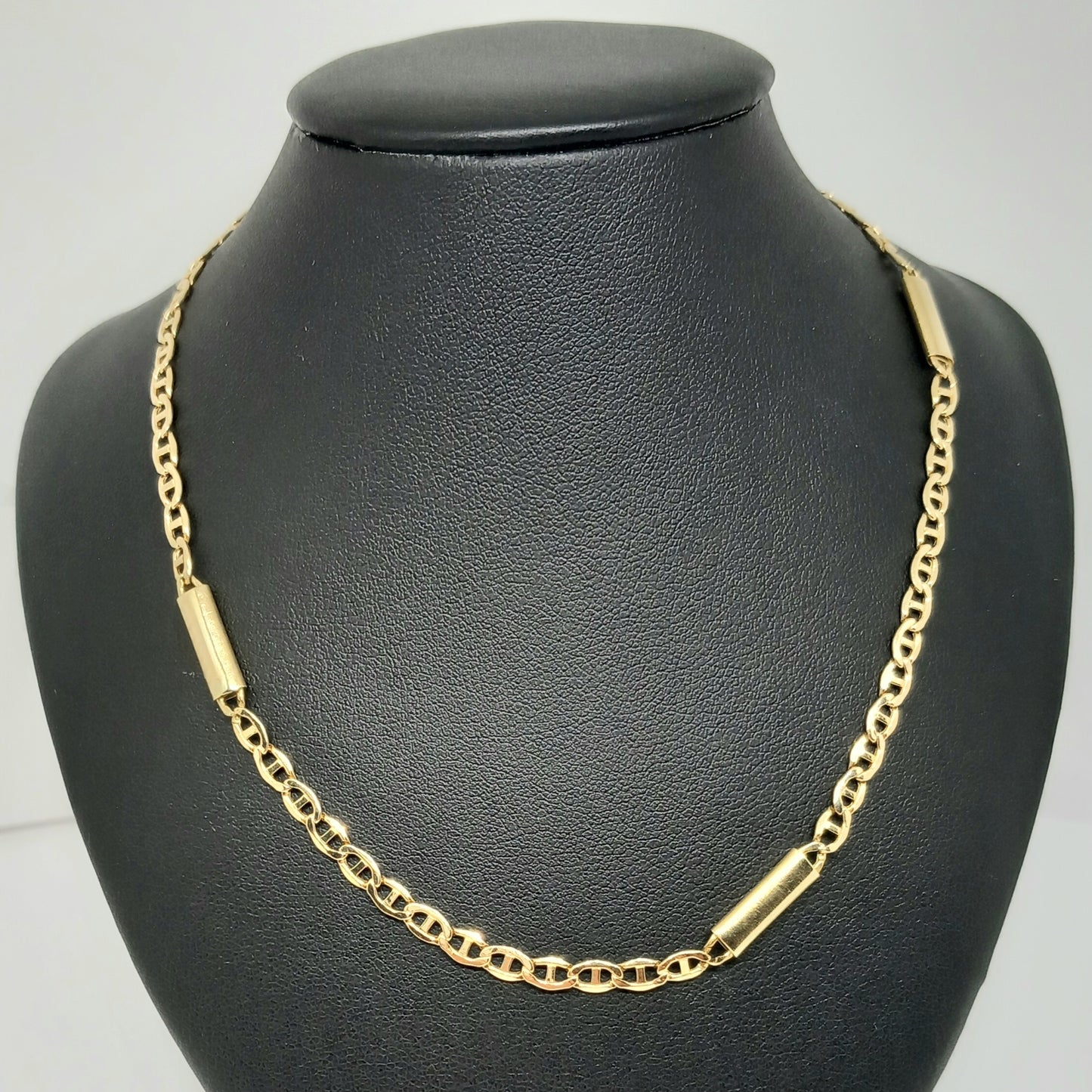 Zlatý řetěz 14k 585/1000 - zlato žluté - použité - 52,5cm