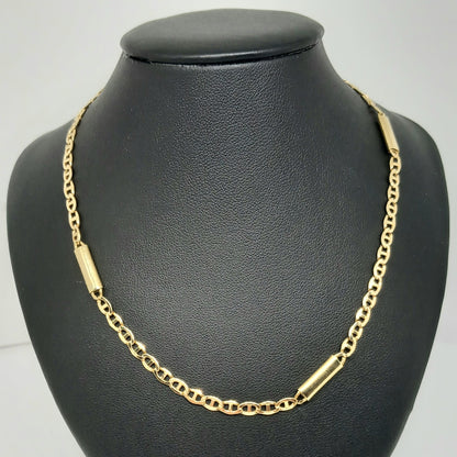 Zlatý řetěz 14k 585/1000 - zlato žluté - použité - 52,5cm