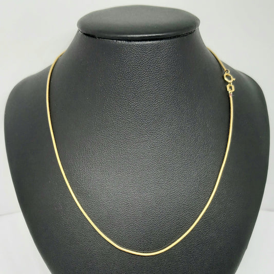 Zlatý řetěz 14k 585/1000 - zlato žluté - použité - 50cm